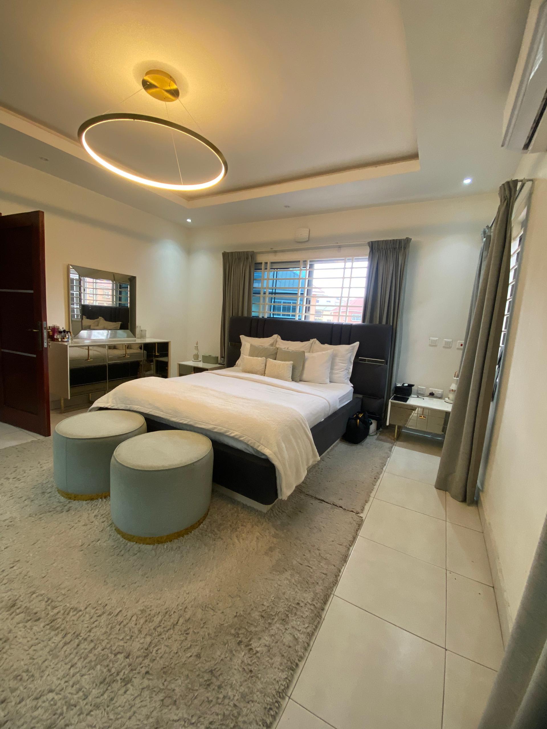 Furnished 3-Bedroom Detached House in Achimota Golf Hills Estate