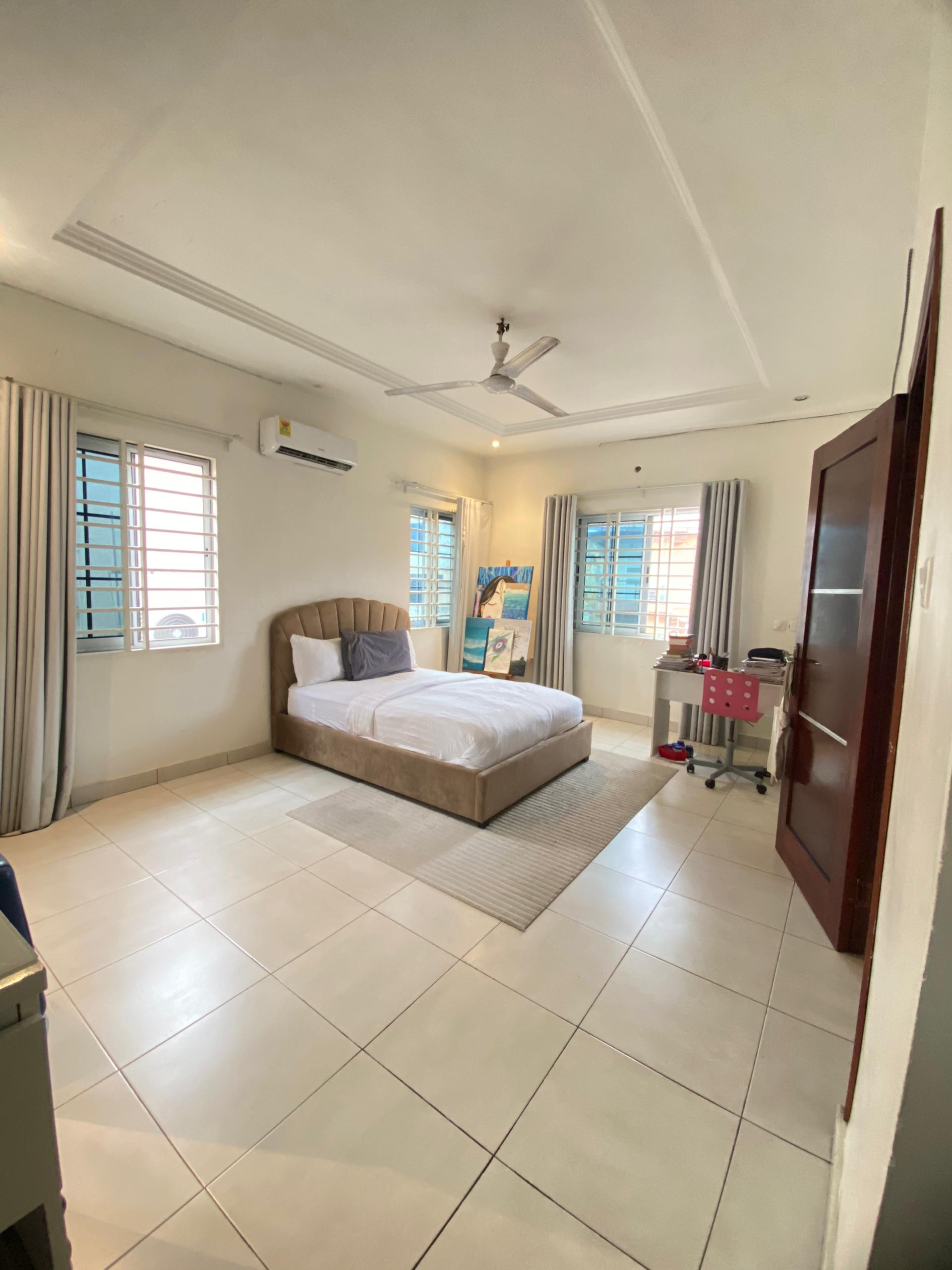 Furnished 3-Bedroom Detached House in Achimota Golf Hills Estate