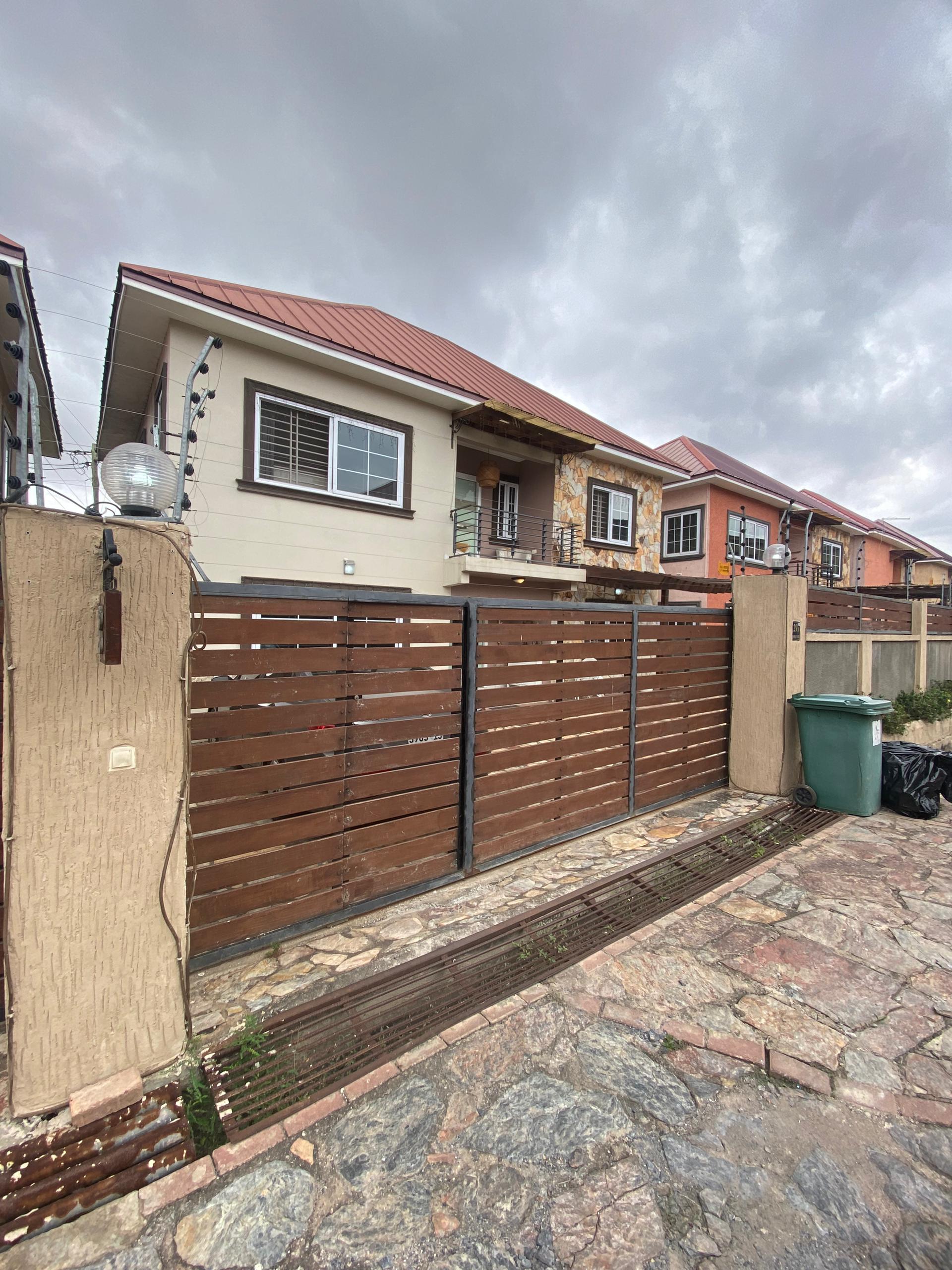 Furnished 3-Bedroom Detached House in Achimota Golf Hills Estate