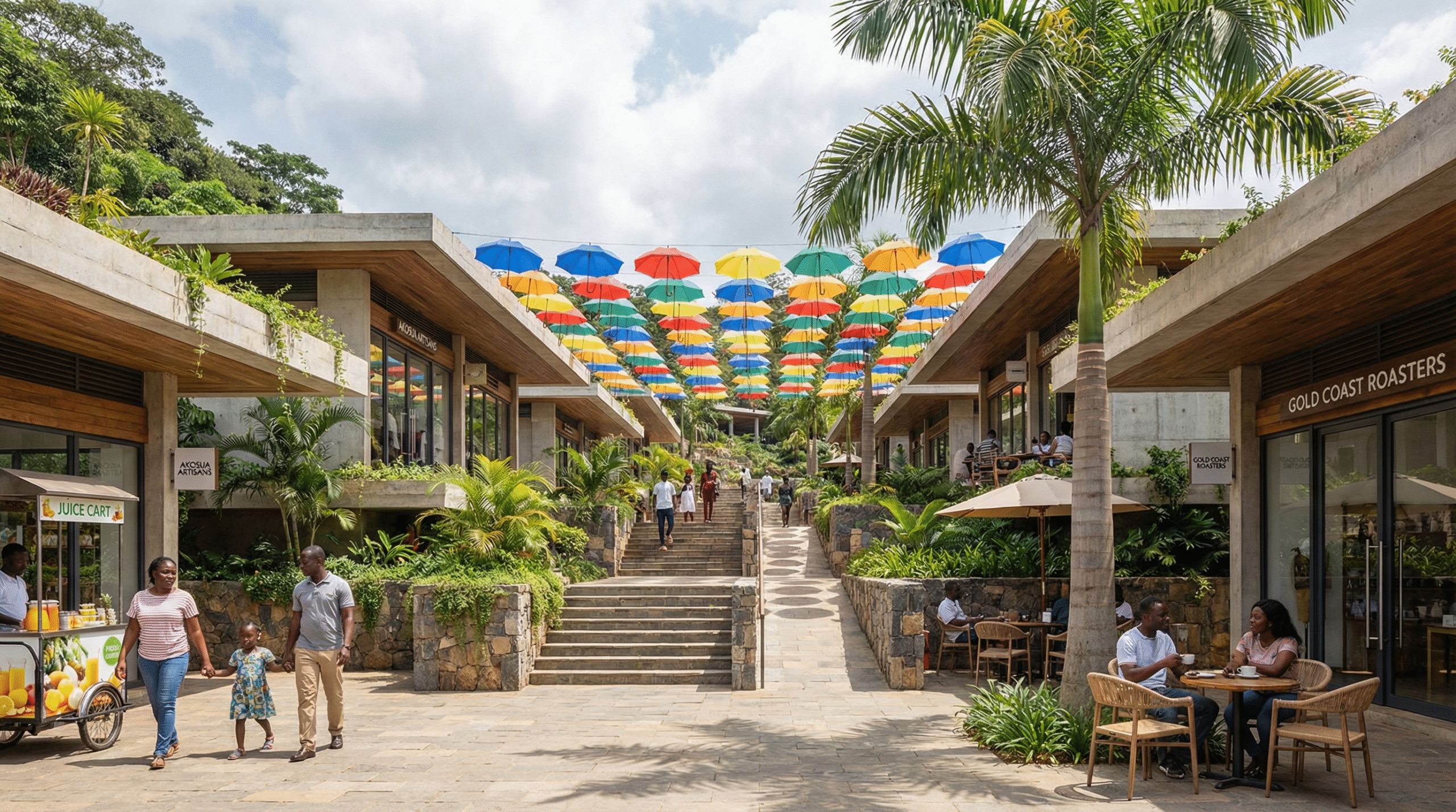 Serviced Residential Plots in Forest Hill Masterplanned Community – Akwapim Hills